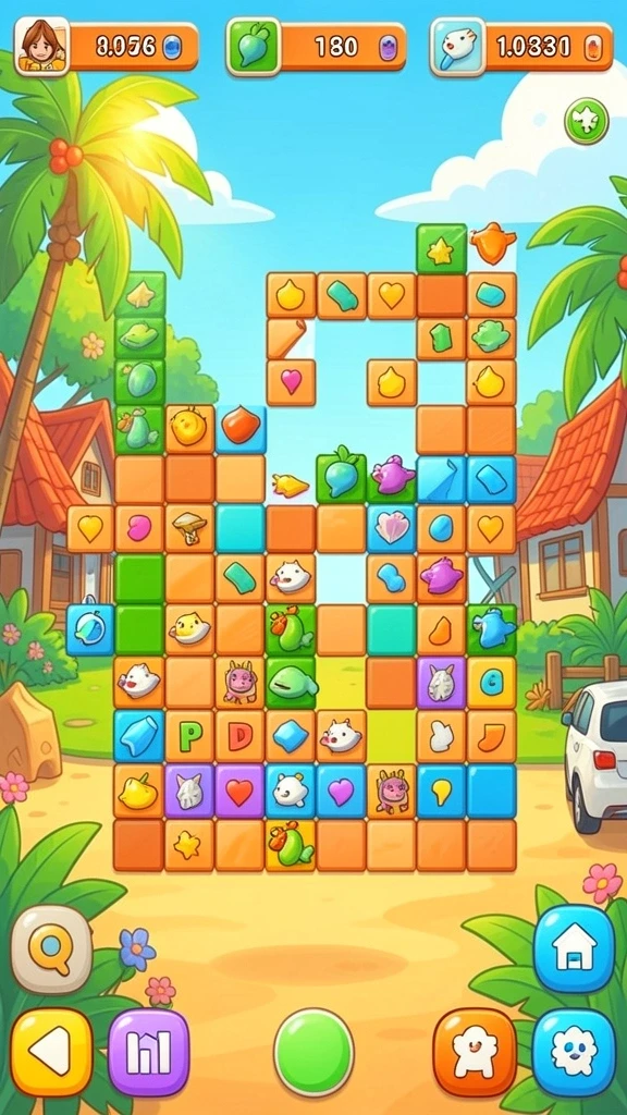 Momen seru dalam game aksi penuh tantangan.