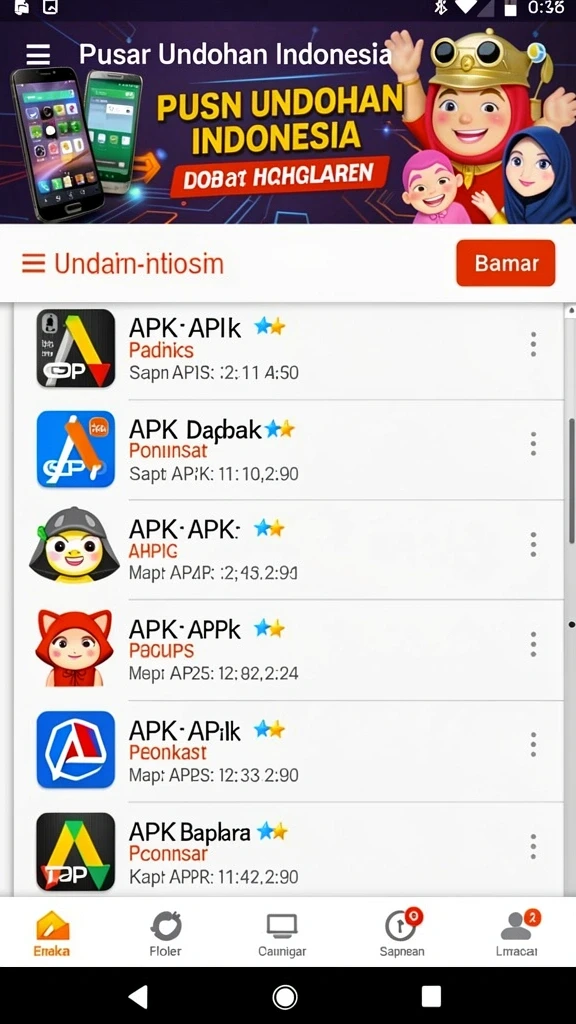 Tampilan antarmuka yang menarik dan mudah digunakan.