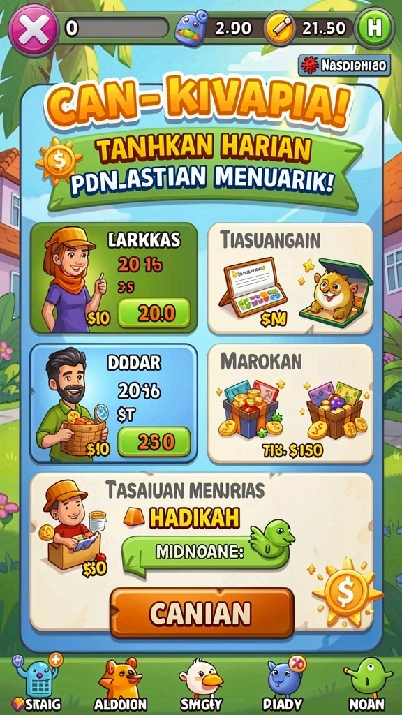 Grafik menarik yang membuat setiap permainan lebih seru.