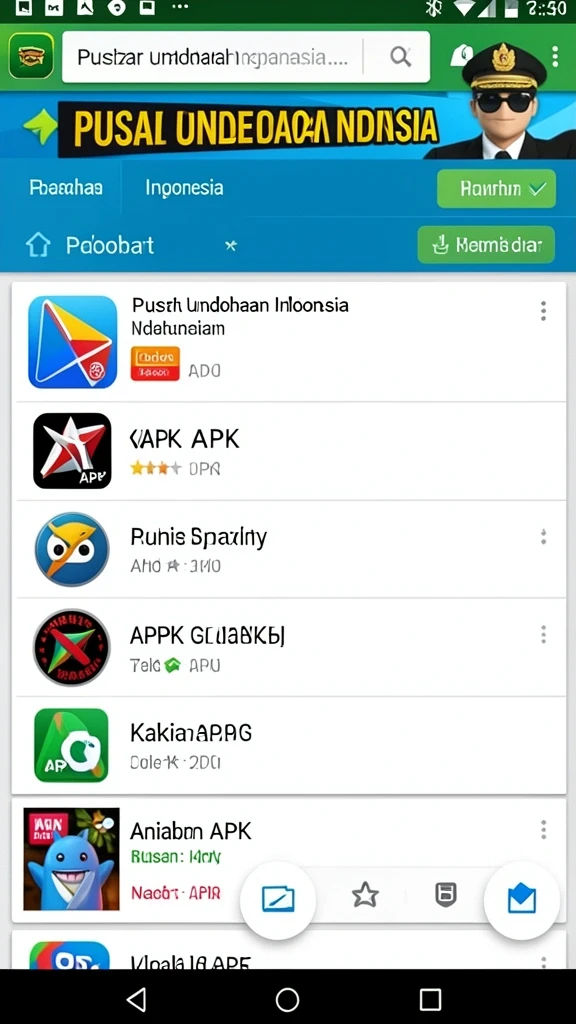 Berbagai tema menarik untuk setiap pemain.