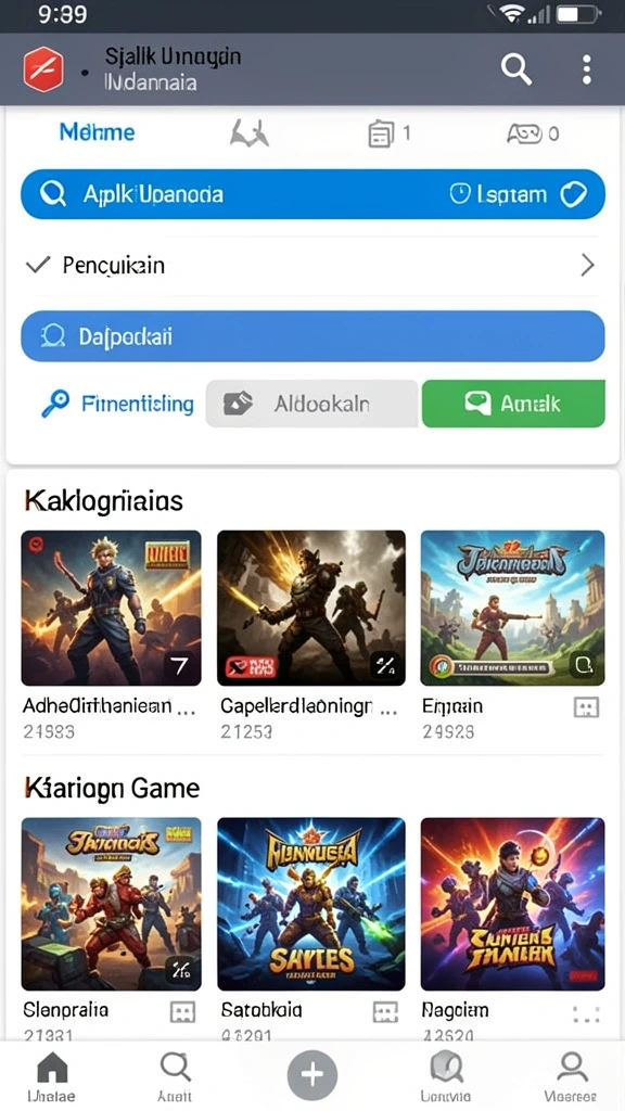 Tema permainan yang beragam sesuai dengan selera pemain.