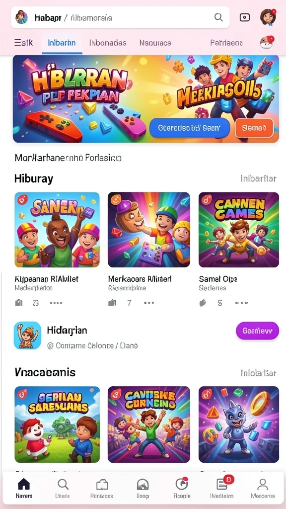 Tampilan antarmuka pengguna yang menarik dan intuitif.