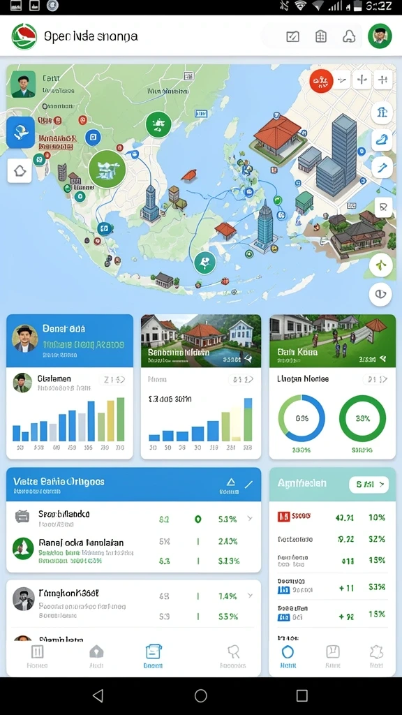 Fitur komunitas untuk berinteraksi dengan pemain lain.