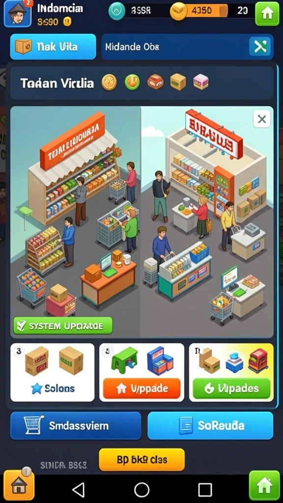 Level permainan yang bervariasi dan menantang.