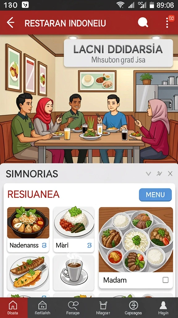 Tampilan grafis yang menawan dan warna cerah.