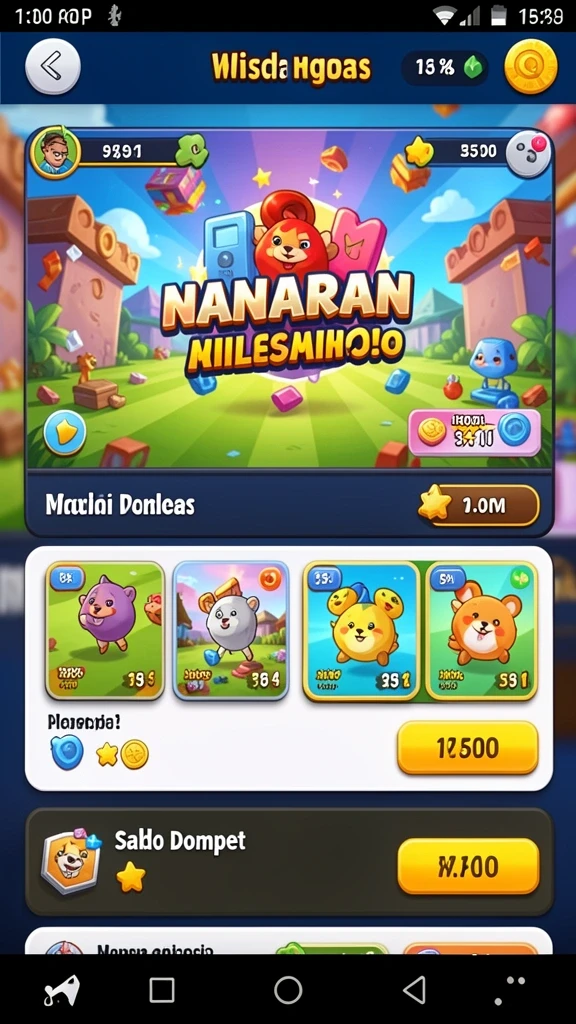 Tampilan antarmuka yang intuitif dan menarik.
