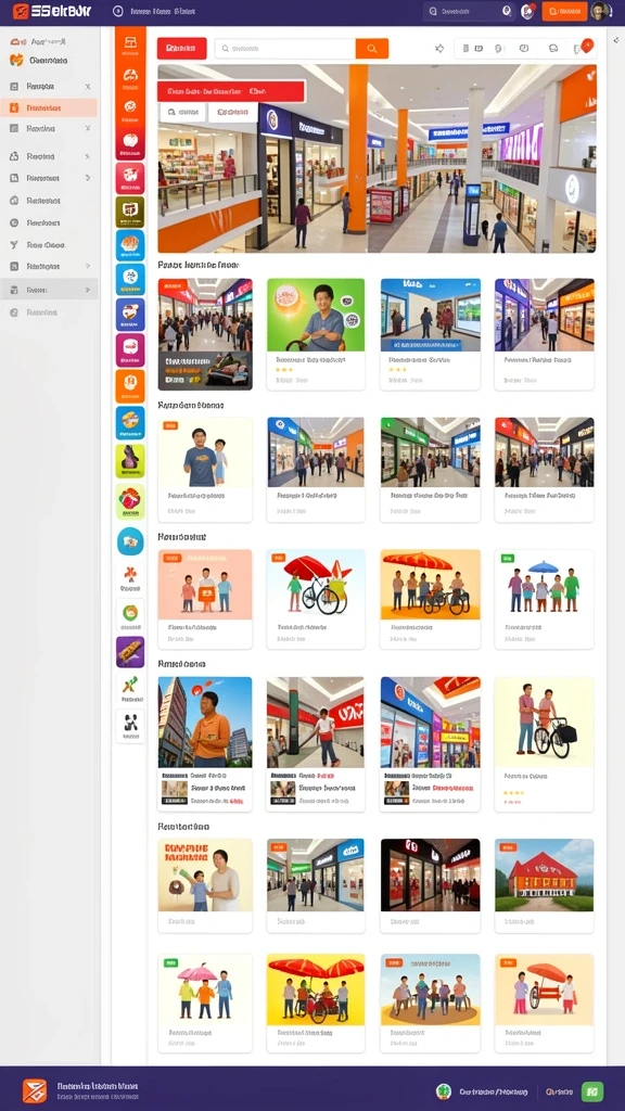 Tampilan antarmuka yang menarik dan user-friendly.