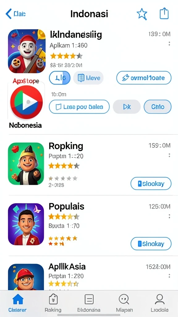 Tampilan jelas dari fitur bonus dan hadiah.