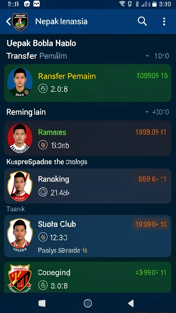Tampilan antarmuka yang menarik dan mudah digunakan.