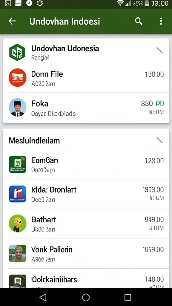Tampilan antarmuka yang menarik dan mudah digunakan.