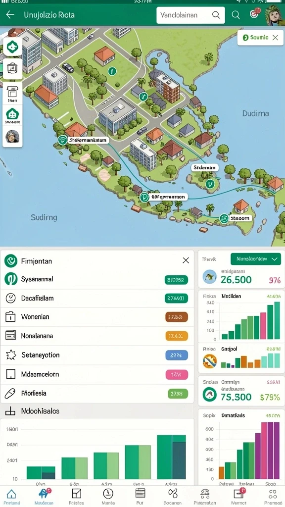 Karakter yang kaya dengan kemampuan unik.