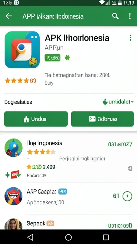 Beragam pilihan permainan yang menghibur.