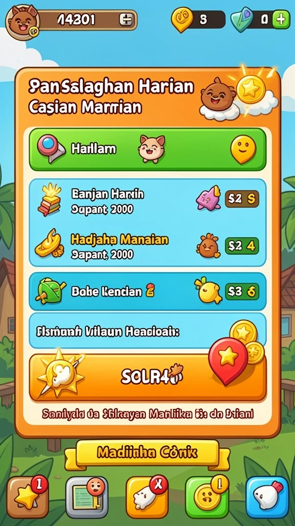 Beragam pilihan permainan slot dengan tema menarik.