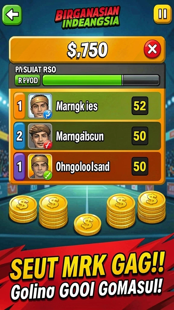 Gameplay seru dengan berbagai karakter unik.