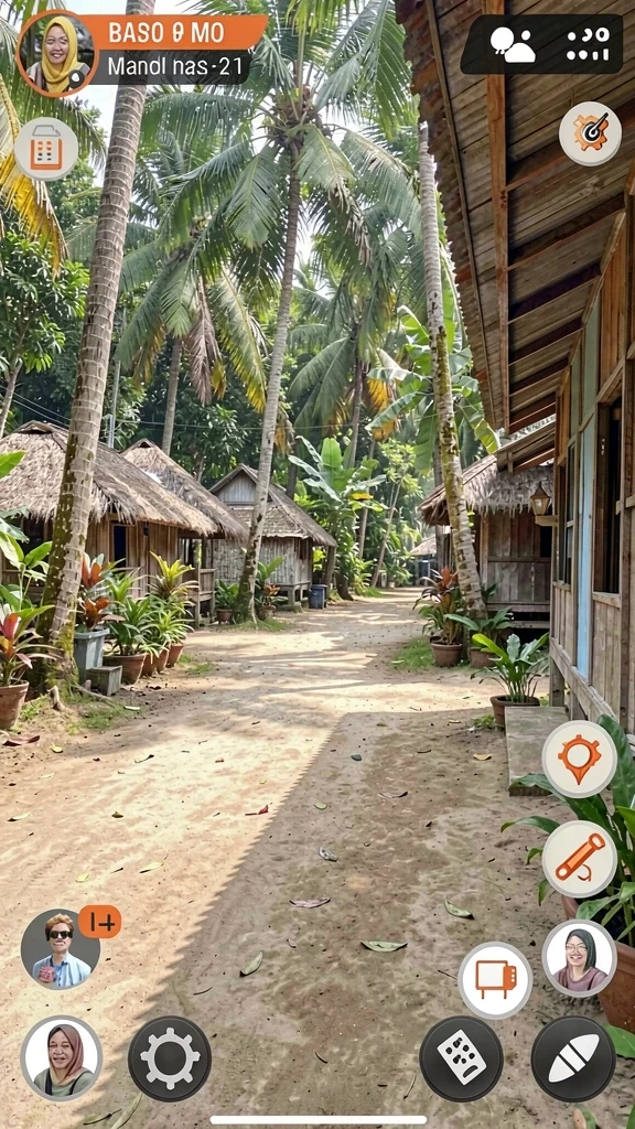 Antarmuka pengguna yang ramah untuk kenyamanan bermain.