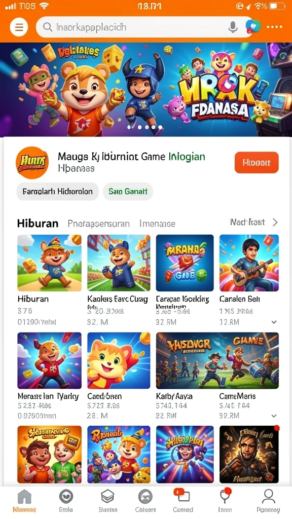 Beragam tema permainan slot yang menarik.