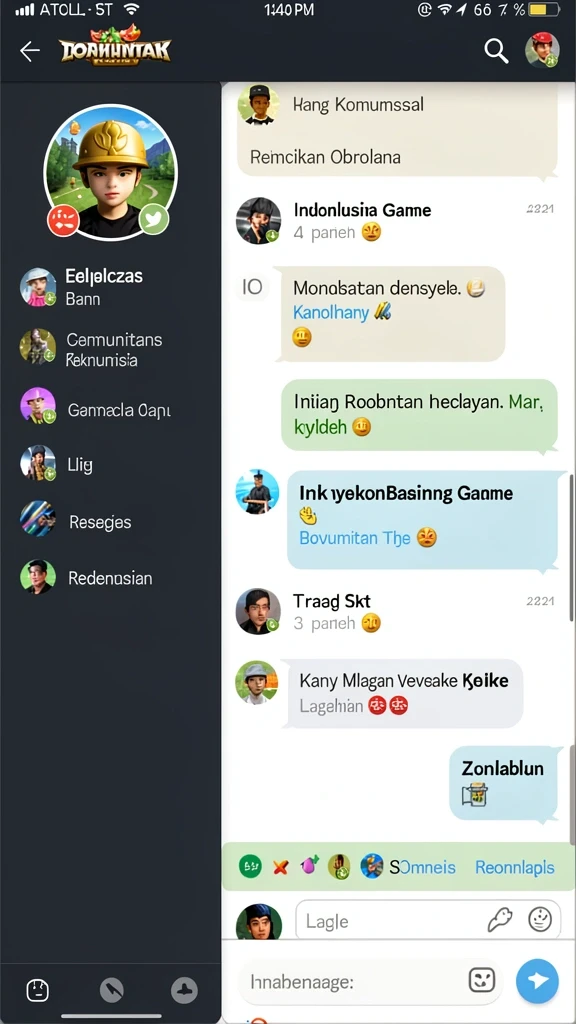 Antarmuka pengguna yang intuitif dan mudah digunakan.