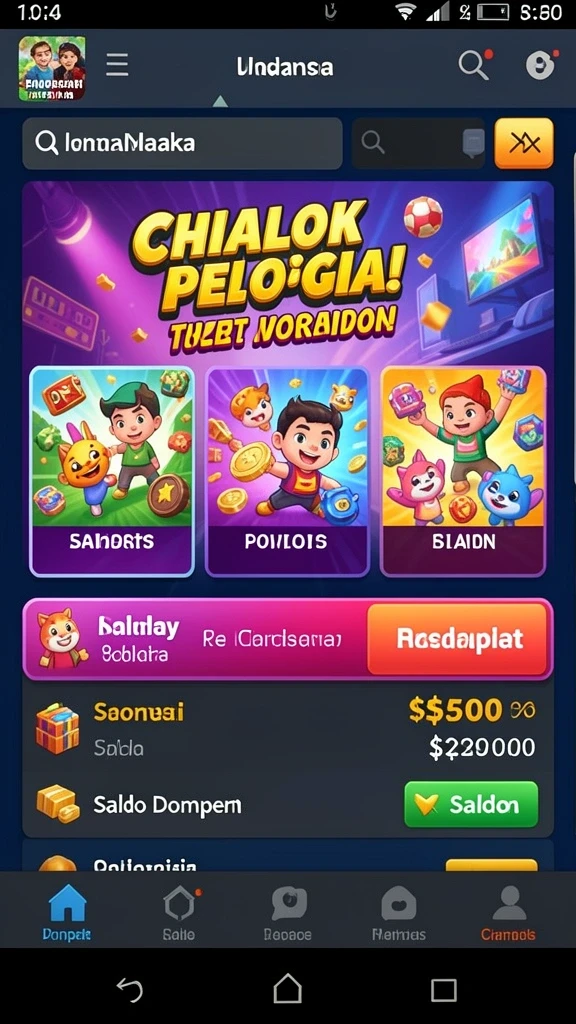 Pengalaman bermain yang mengasyikkan.