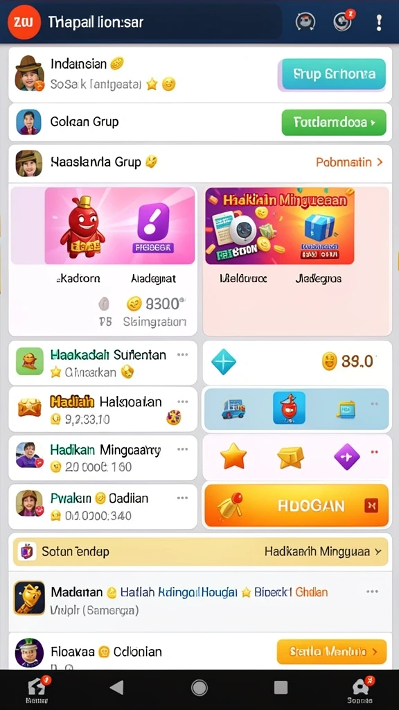 Pengguna dapat dengan mudah memilih jenis togel.