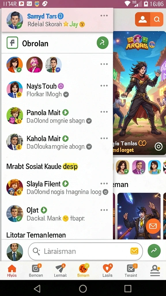 Grafis permainan yang memukau dan detail.