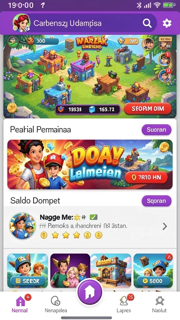 Tampilan antarmuka yang elegan dan user-friendly.
