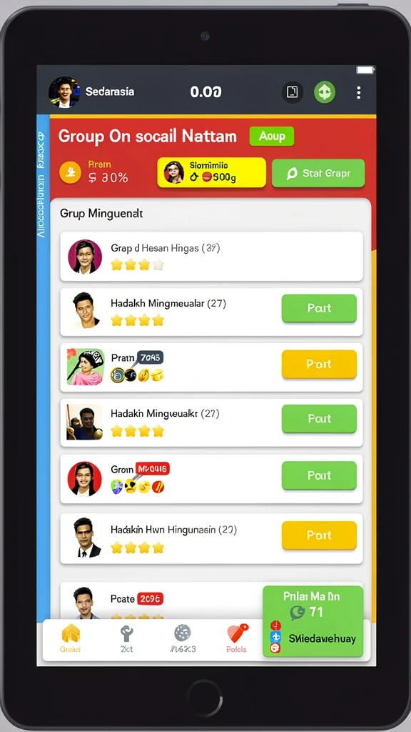 Screenshot menampilkan antarmuka pengguna yang menarik.