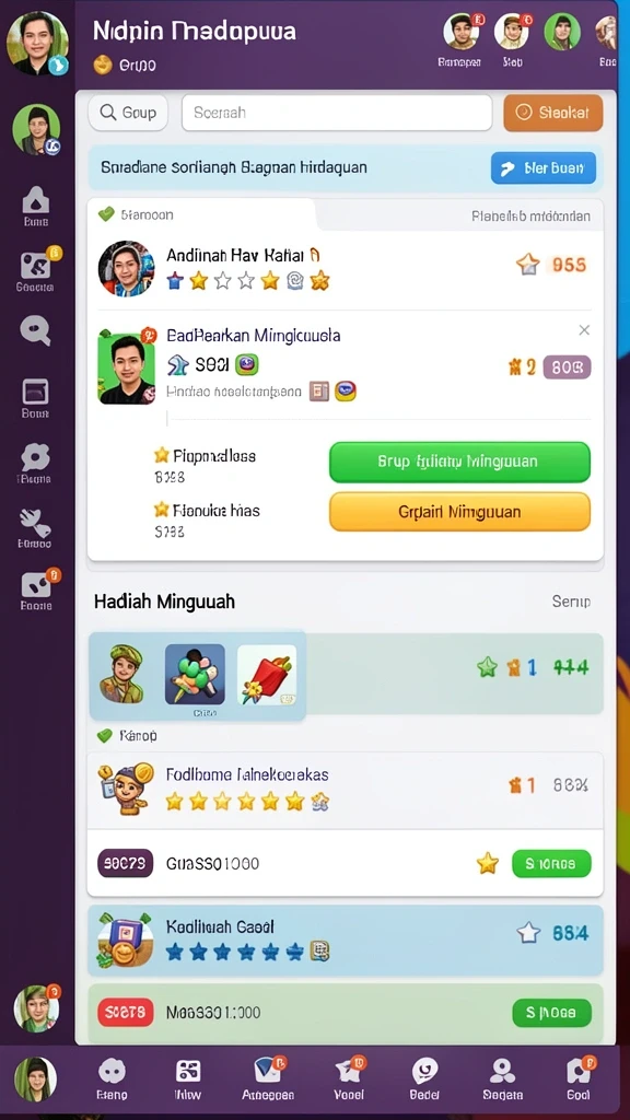 Tantangan menarik yang membuat permainan lebih seru.