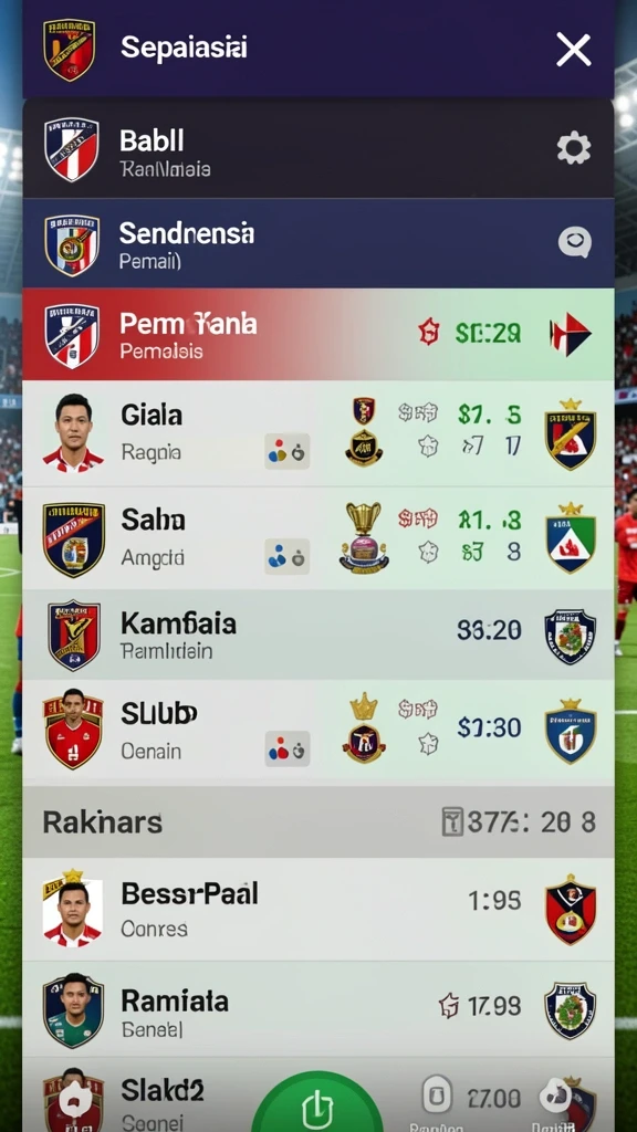 Tampilan mesin slot yang menarik dan berwarna-warni.