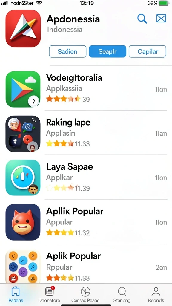 Tampilan antarmuka yang menarik dan intuitif.