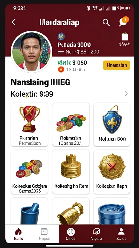 Screenshot menampilkan antarmuka permainan yang menarik.