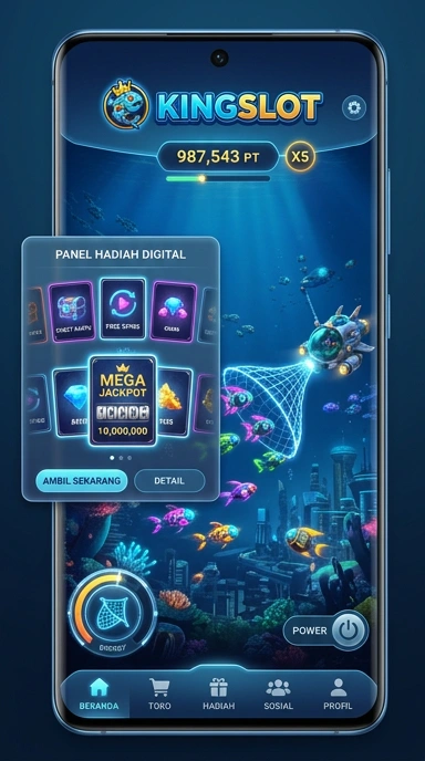 kingslot — layar beranda